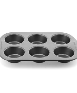 Khuôn nướng bánh Muffin 6 ô_284x180x32 (mm)_366117