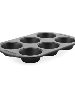 Khuôn nướng bánh Muffin 6 ô_284x180x32 (mm)_366117