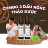 Combo 2 chai dầu nóng thảo dược 10ml